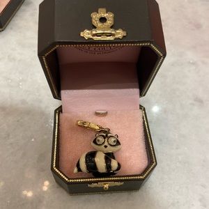 Juicy couture raccoon charm